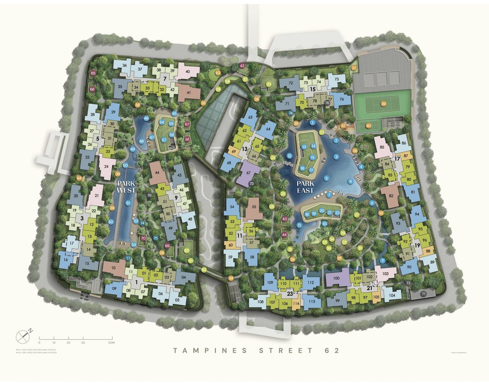 Parktown Residence Site Plan
