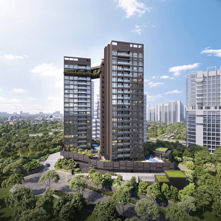 Arina East Residences Katong Artist Impression Building View Square Portrait