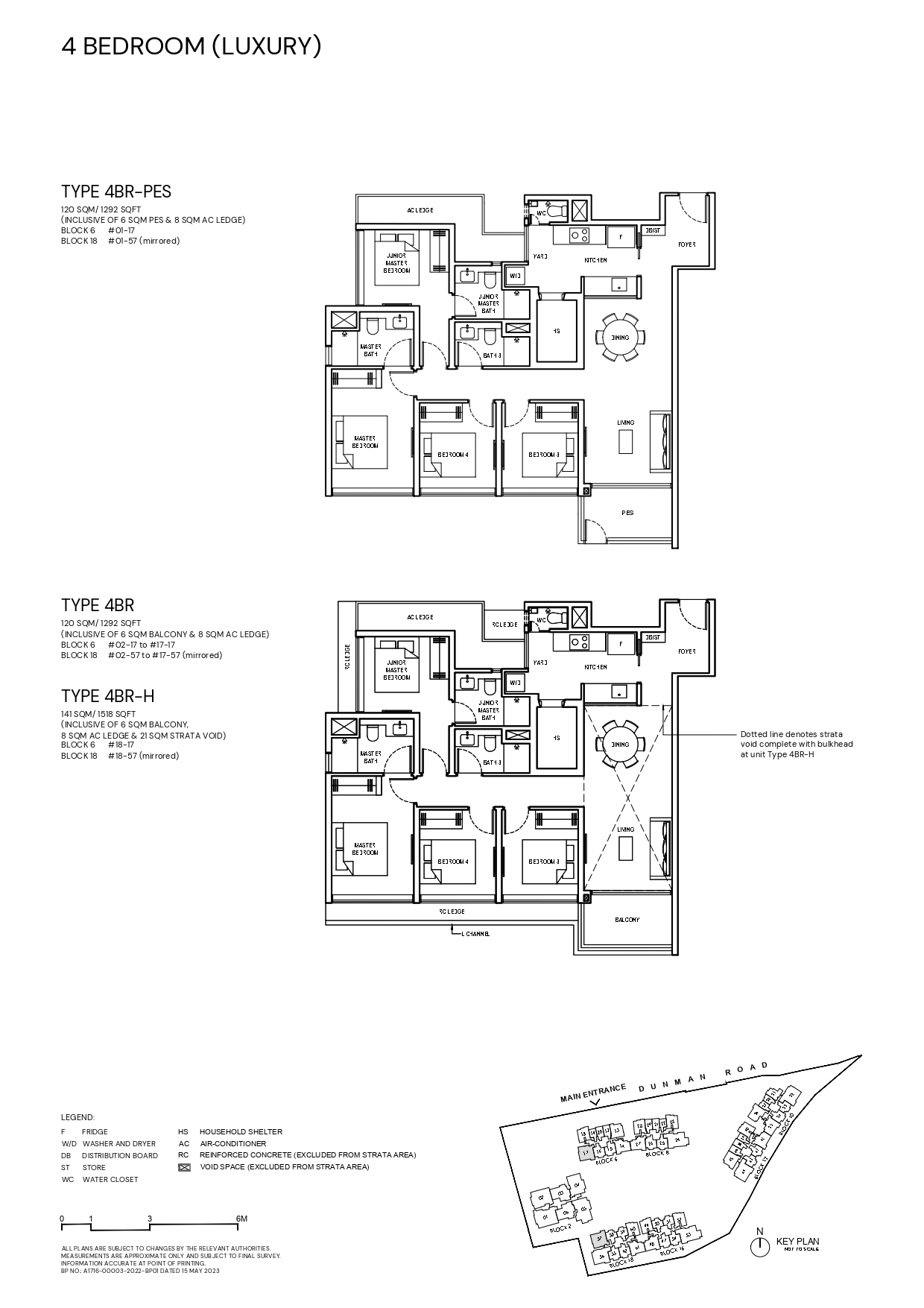 4 Bedroom (Luxury) Type: 4BR