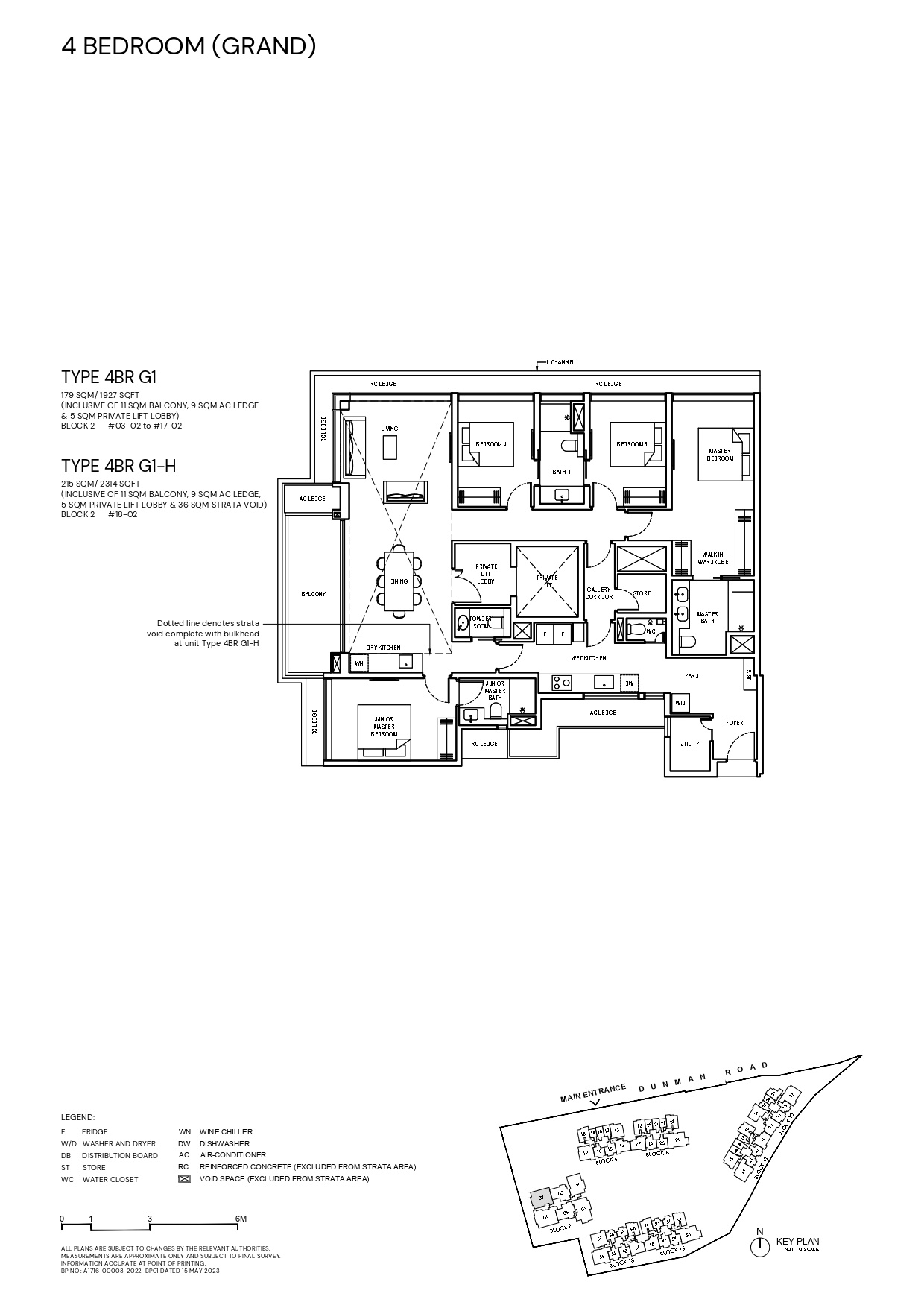 4 Bedroom Grand Type: 4BR G