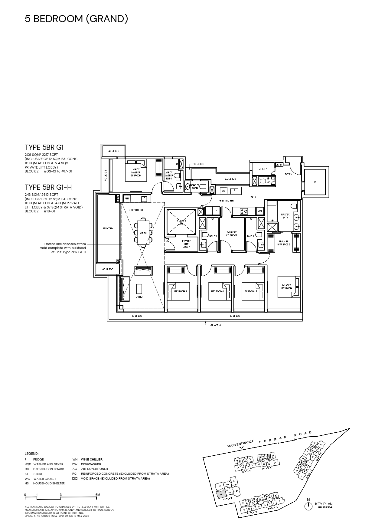 5 Bedroom Grand Type: 5BR G1