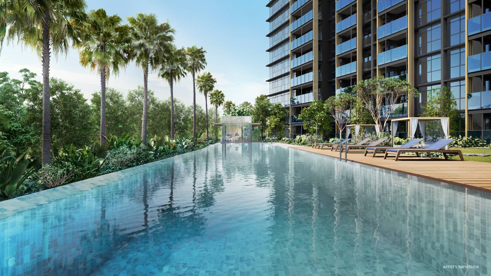 Meyer Blue Artist Impression Lap Pool