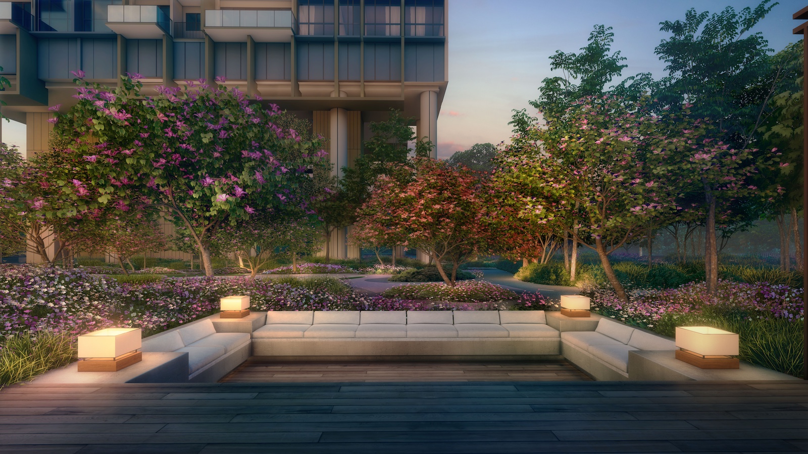 Artist Impression Garden View