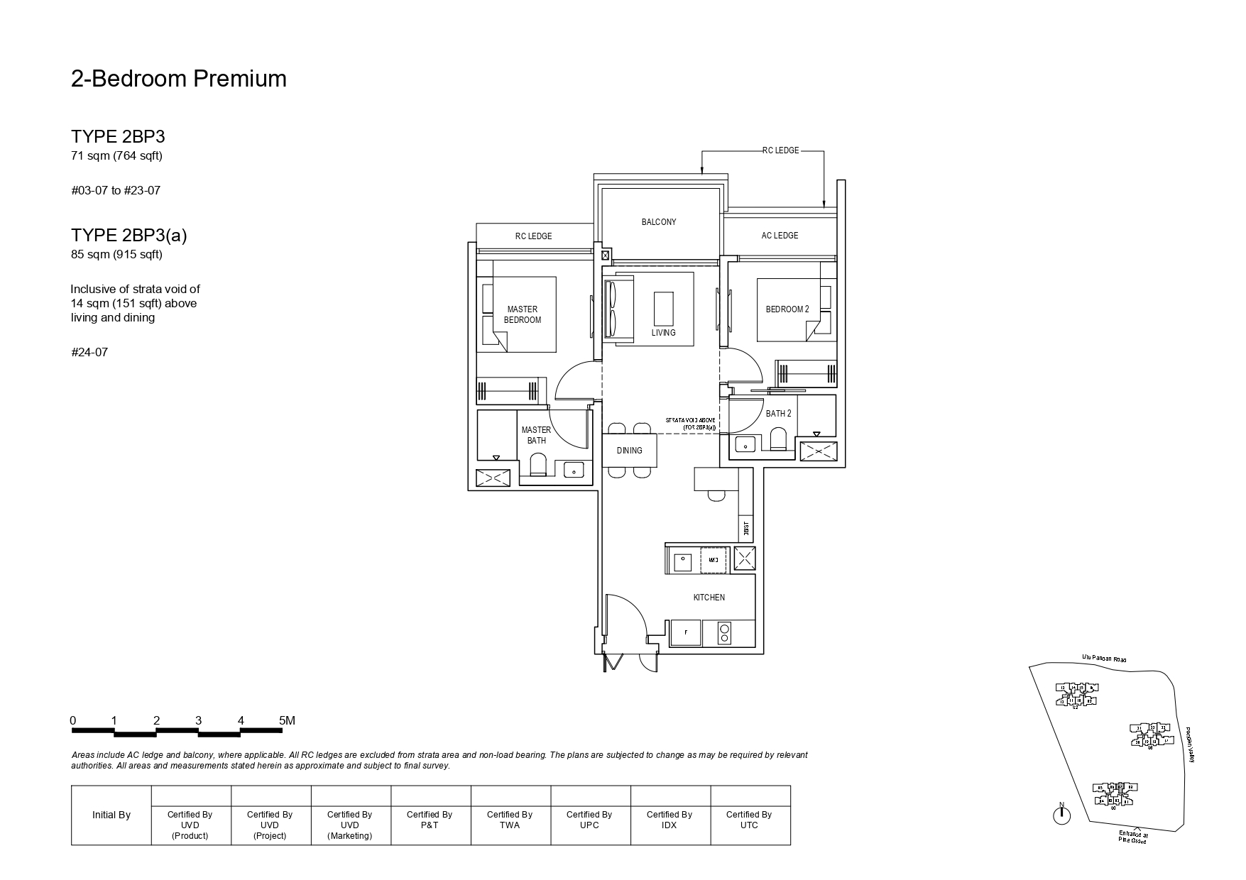 2 Bedroom Premium - Type 2BP3
