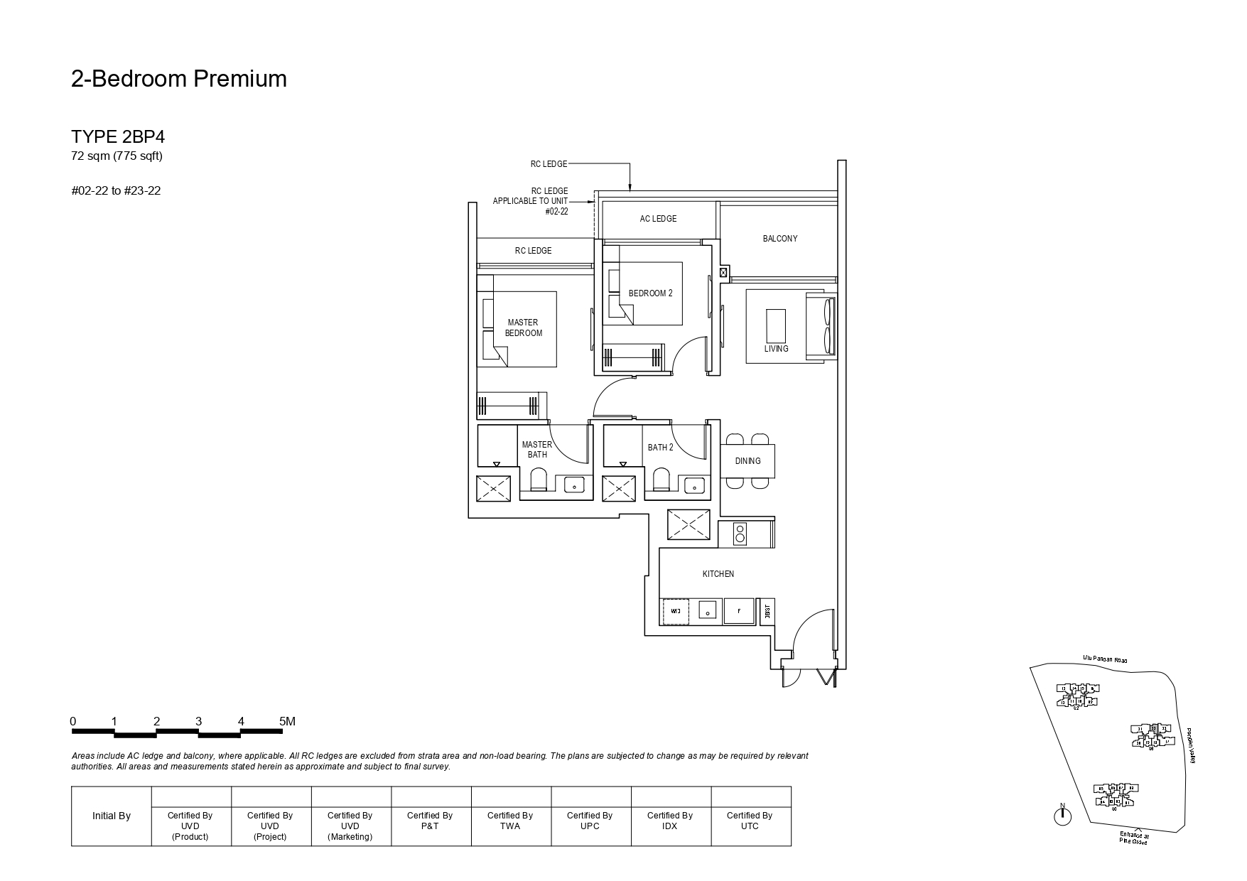 2 Bedroom Premium - Type 2BP4