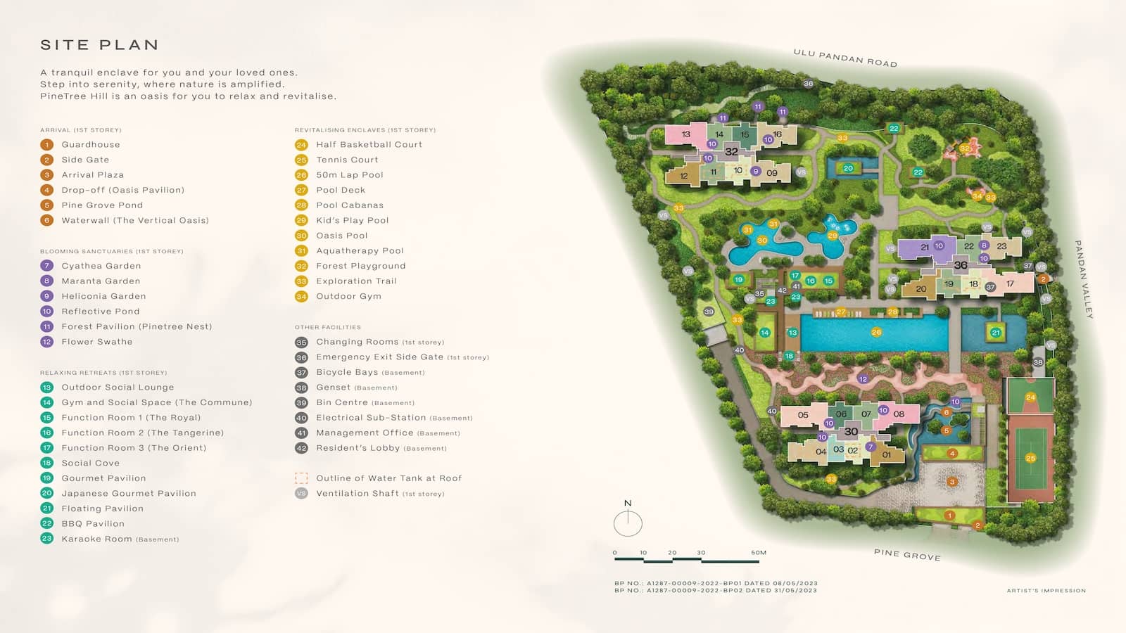Pinetree Hill Site Plan