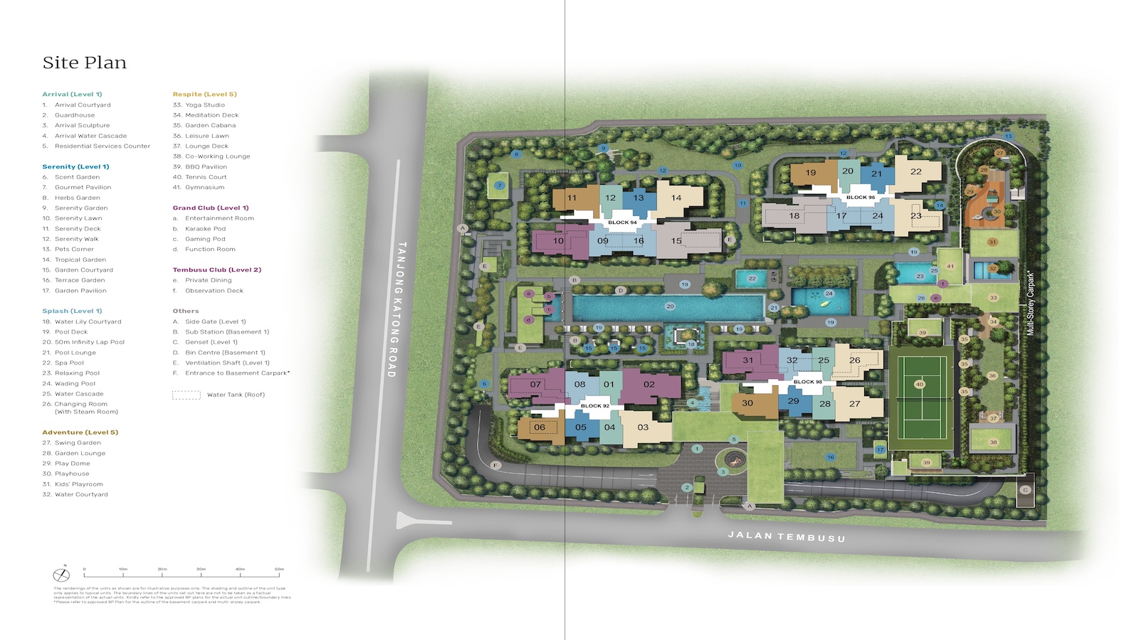 Tembusu Grand Site Plan