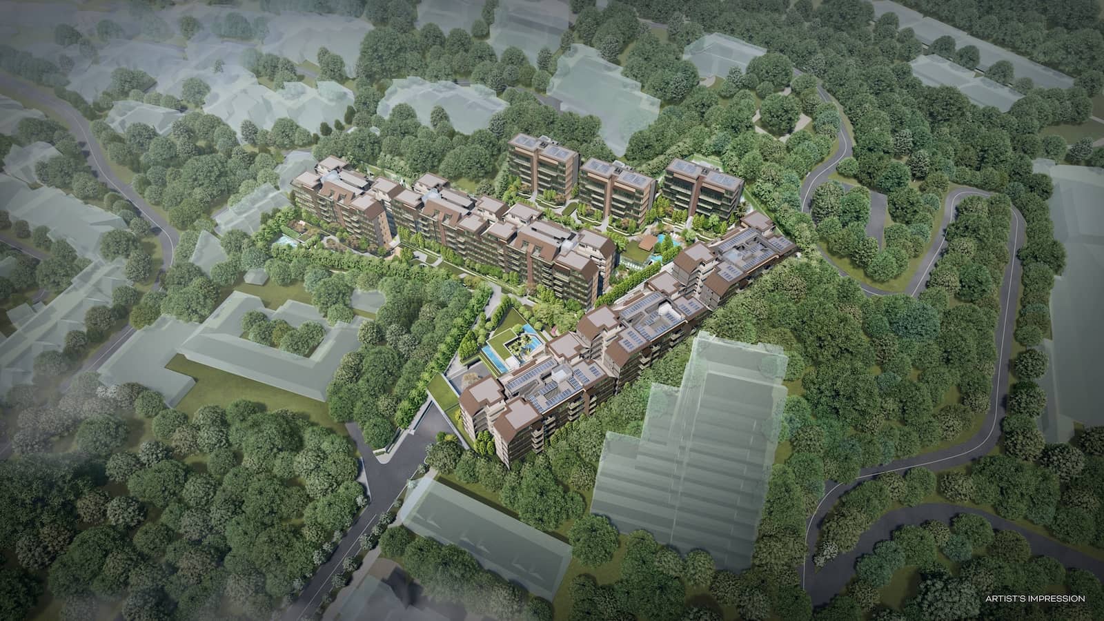 Terra Hill Artist Impression Aerial View