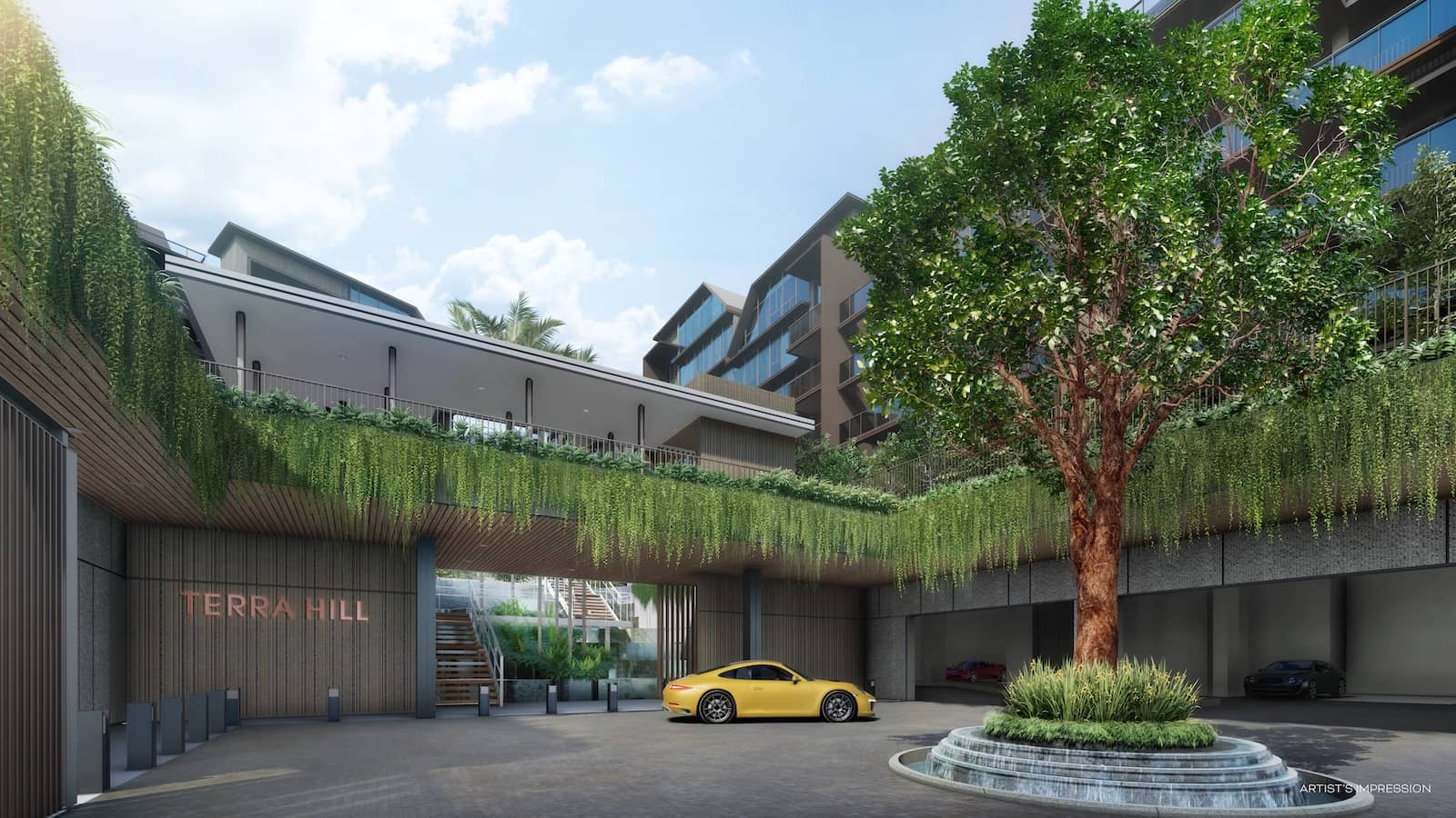 Terra Hill Artist Impression Arrival Plaza
