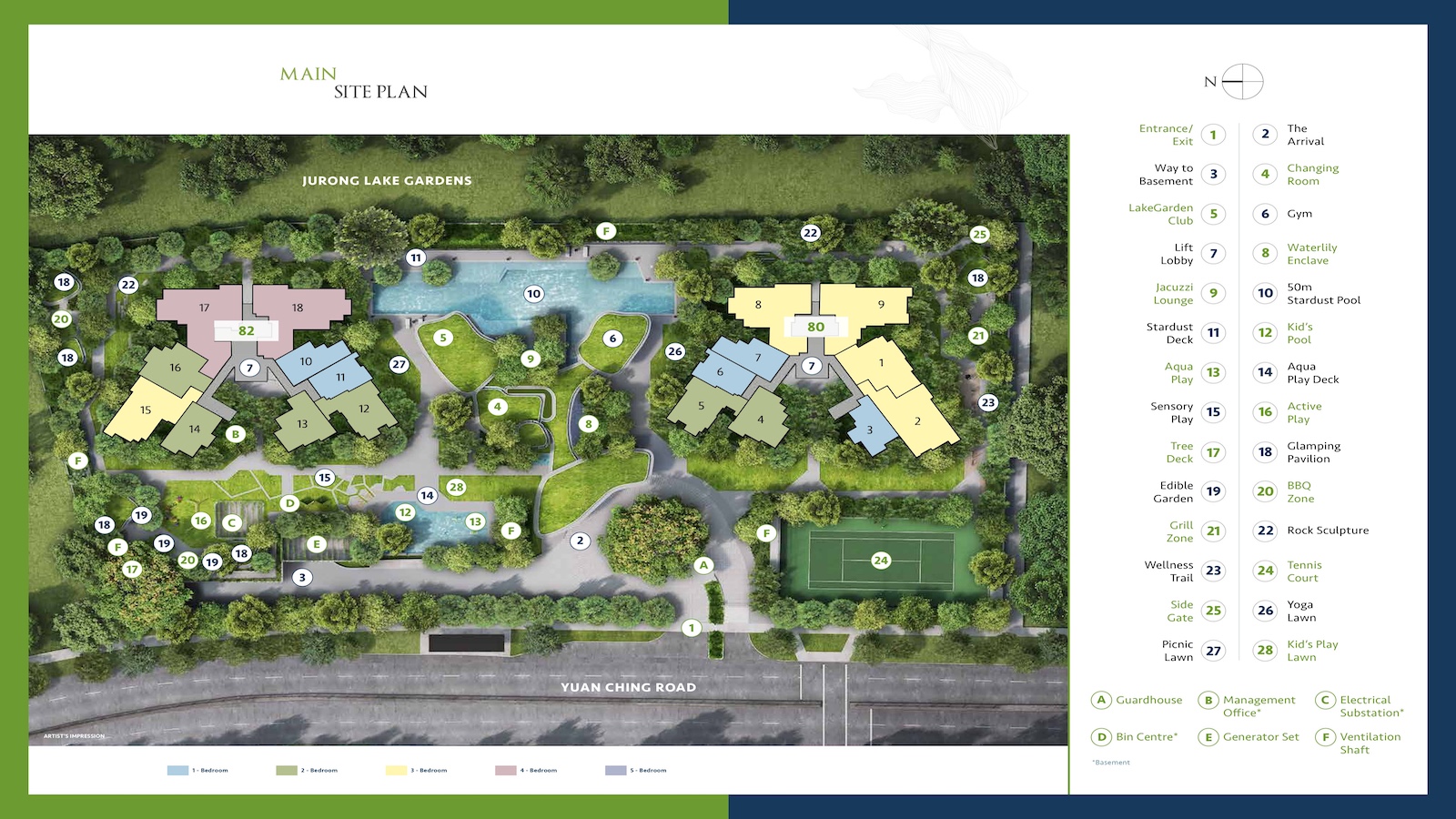 The Lakeside Residences Site Plan