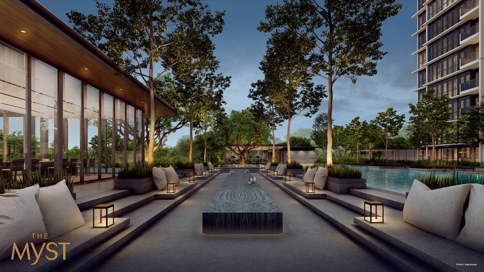 The Myst Artist Impression Lush Sunken Lounge