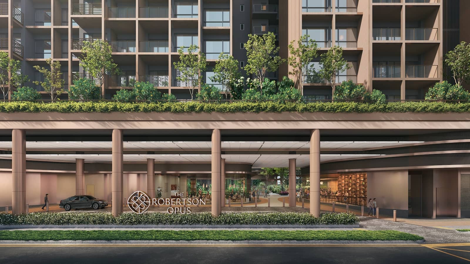 The Robertson Opus Artisit Impression Arrival Court