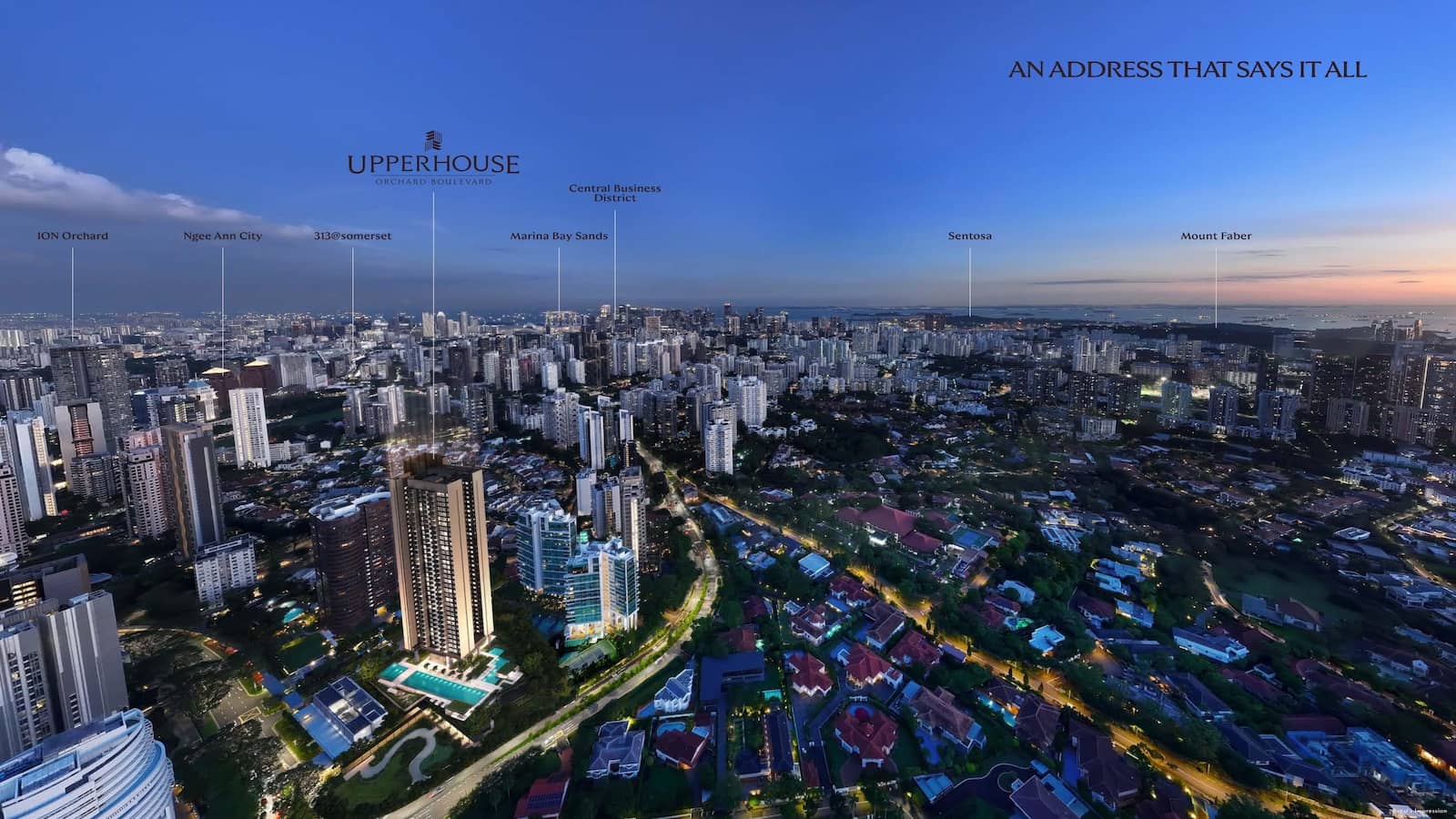 Upperhouse Aerial View