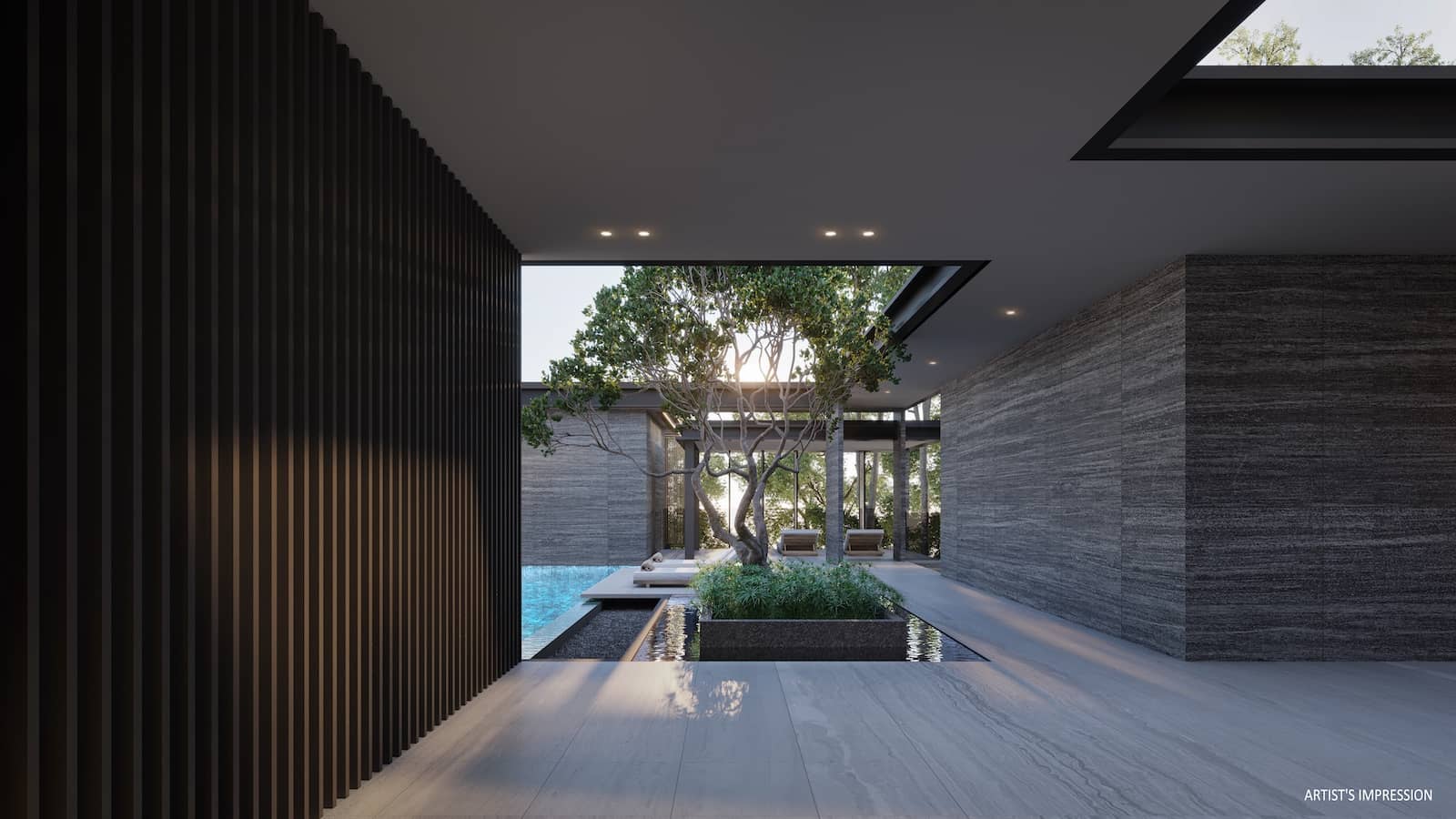 Upperhouse Artist Impression Botanical Villa