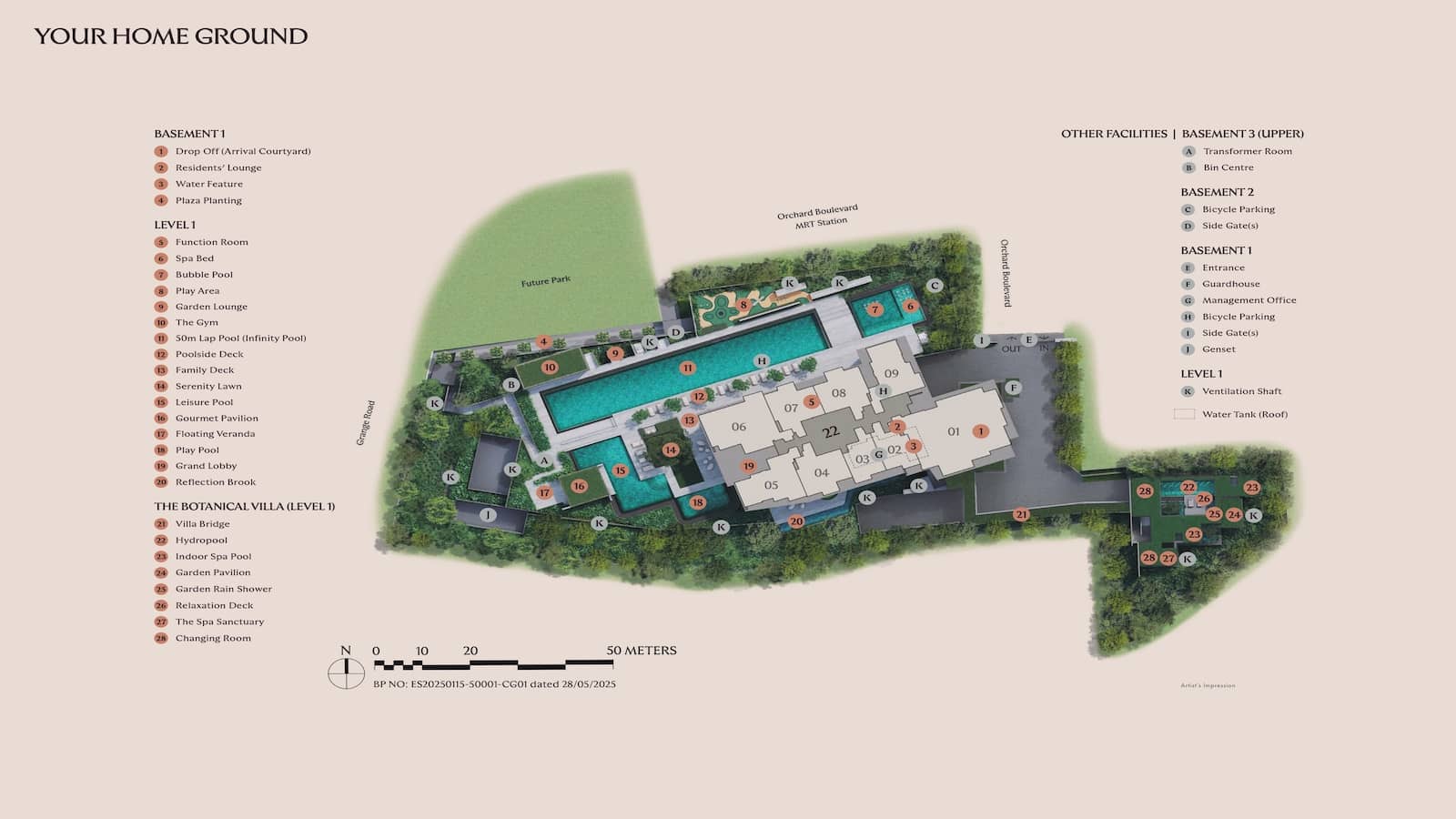 Upperhouse Site Plan